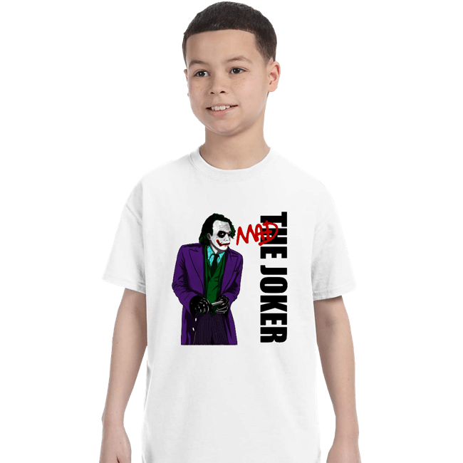 Shirts T-Shirts, Youth / XS / White Mad