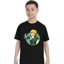 Load image into Gallery viewer, Shirts T-Shirts, Youth / XS / Black Vault Link Boy
