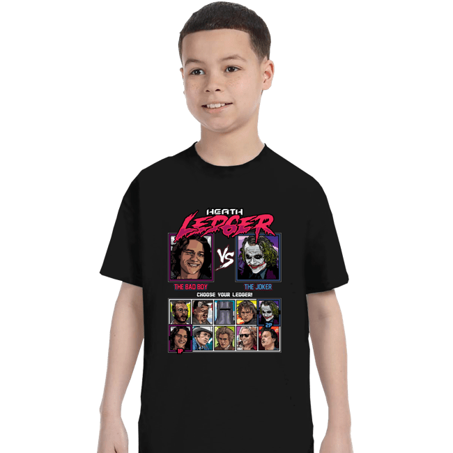 Daily_Deal_Shirts T-Shirts, Youth / XS / Black Ledger Fighter