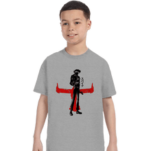 Load image into Gallery viewer, Shirts T-Shirts, Youth / XS / Sports Grey Crimson Cowboy
