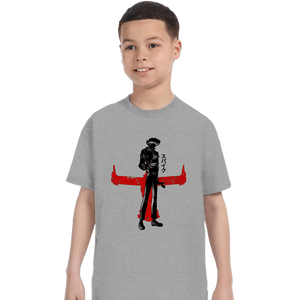 Shirts T-Shirts, Youth / XS / Sports Grey Crimson Cowboy