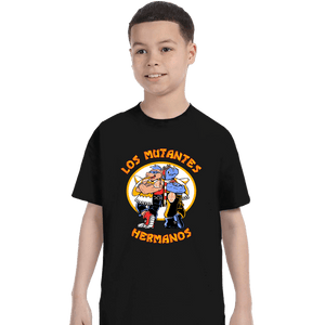 Daily_Deal_Shirts T-Shirts, Youth / XS / Black Los Mutantes Hermanos