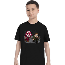 Load image into Gallery viewer, Daily_Deal_Shirts T-Shirts, Youth / XS / Black Evil Mushroom!
