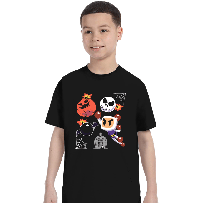 Shirts T-Shirts, Youth / XS / Black Bomb