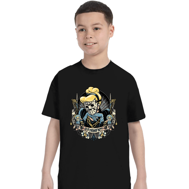 Daily_Deal_Shirts T-Shirts, Youth / XS / Black Cinderella Voorhees