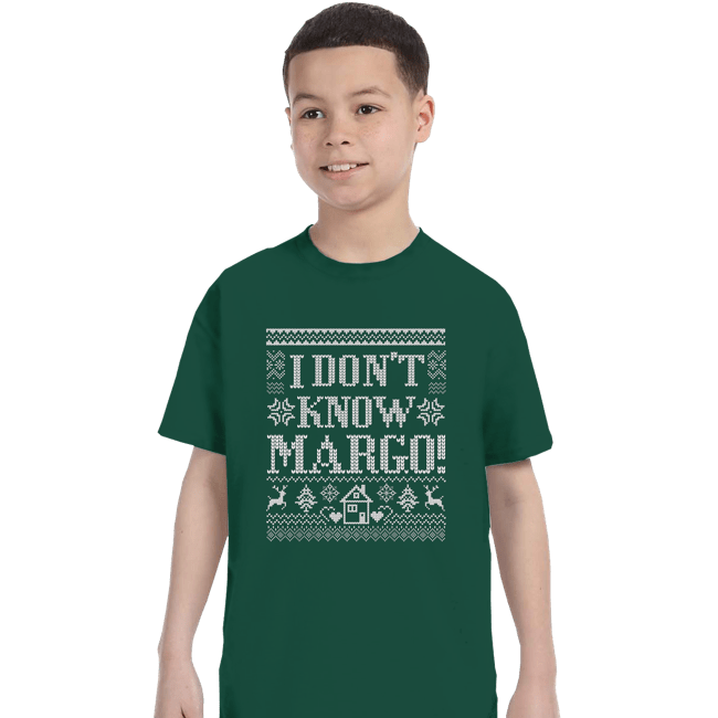 Daily_Deal_Shirts T-Shirts, Youth / XS / Forest I Don't Know Margo!
