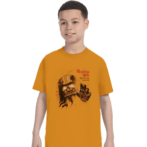 Shirts T-Shirts, Youth / XL / Gold Merciless Hate