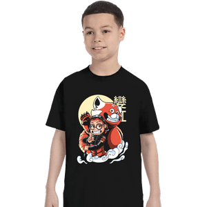 Daily_Deal_Shirts T-Shirts, Youth / XS / Black Ninja Panda