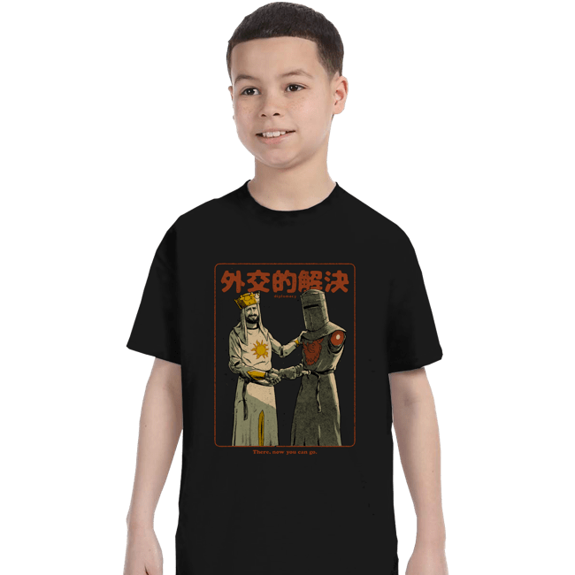Daily_Deal_Shirts T-Shirts, Youth / XS / Black Medieval Diplomacy