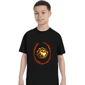Daily_Deal_Shirts T-Shirts, Youth / XS / Black Egg Of The Dragon