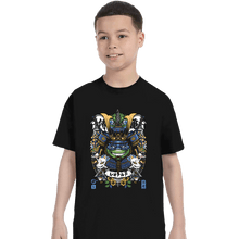 Load image into Gallery viewer, Daily_Deal_Shirts T-Shirts, Youth / XS / Black Samurai Leo
