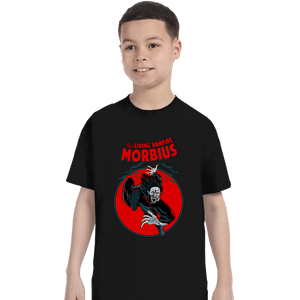 Shirts T-Shirts, Youth / XS / Black The Living Vampire Morbius