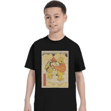Load image into Gallery viewer, Shirts T-Shirts, Youth / XL / Black Bowser
