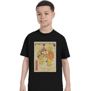 Shirts T-Shirts, Youth / XL / Black Bowser