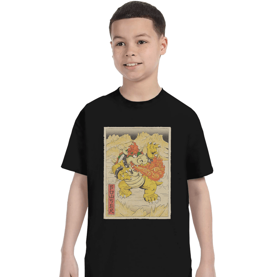 Shirts T-Shirts, Youth / XL / Black Bowser
