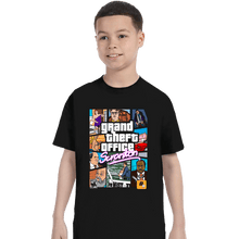 Load image into Gallery viewer, Shirts T-Shirts, Youth / XS / Black Grand Theft Office

