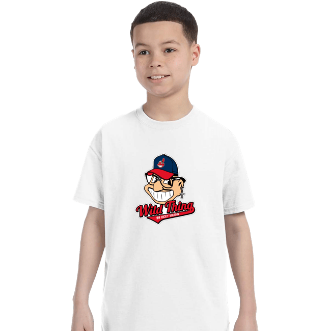 Shirts T-Shirts, Youth / XS / White Wild Thing