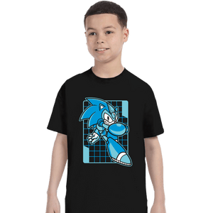 Daily_Deal_Shirts T-Shirts, Youth / XS / Black Mega Sonic