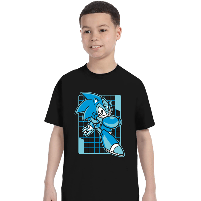 Daily_Deal_Shirts T-Shirts, Youth / XS / Black Mega Sonic