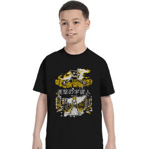 Shirts T-Shirts, Youth / XL / Black Attack on Moon