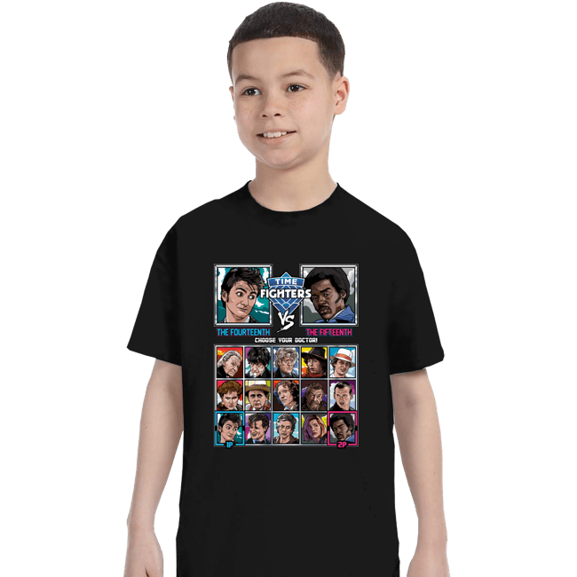Shirts T-Shirts, Youth / XS / Black Time Fighters 14th VS 15th