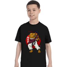 Load image into Gallery viewer, Daily_Deal_Shirts T-Shirts, Youth / XS / Black The Monk.
