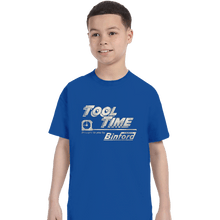 Load image into Gallery viewer, Daily_Deal_Shirts T-Shirts, Youth / XS / Royal Blue Tool Time
