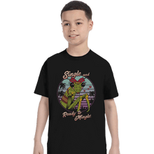 Load image into Gallery viewer, Shirts T-Shirts, Youth / XS / Black Single Mantis
