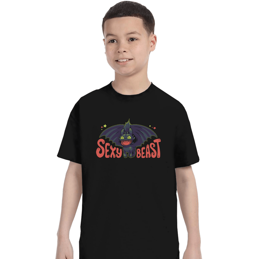 Shirts T-Shirts, Youth / XL / Black Sexy Beast