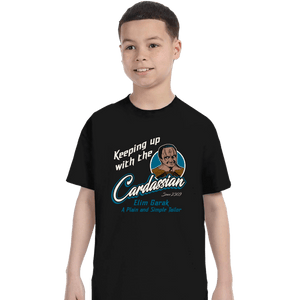 Secret_Shirts T-Shirts, Youth / XS / Black Keeping Up With The Cardassians
