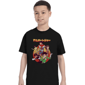 Shirts T-Shirts, Youth / XL / Black Animerenja