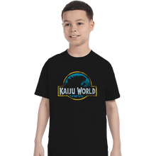 Load image into Gallery viewer, Shirts T-Shirts, Youth / XL / Black Kaiju World
