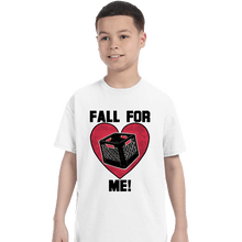 Load image into Gallery viewer, Daily_Deal_Shirts T-Shirts, Youth / XS / White Fall For Me
