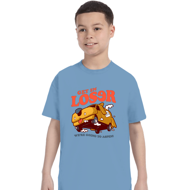 Daily_Deal_Shirts T-Shirts, Youth / XS / Powder Blue Going To Aspen