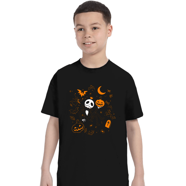 Daily_Deal_Shirts T-Shirts, Youth / XS / Black The King Of Halloween