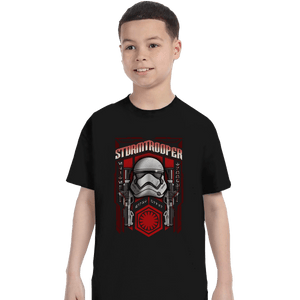 Shirts T-Shirts, Youth / XL / Black Storm Trooper