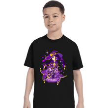 Load image into Gallery viewer, Shirts T-Shirts, Youth / XS / Black Astral Reflection Mona
