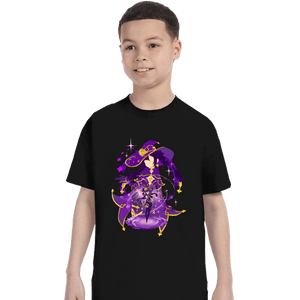 Shirts T-Shirts, Youth / XS / Black Astral Reflection Mona