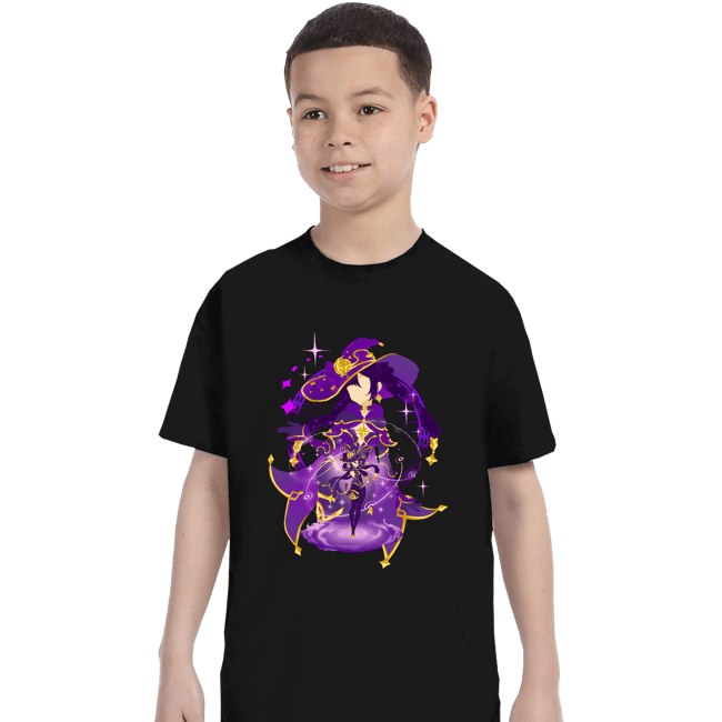 Shirts T-Shirts, Youth / XS / Black Astral Reflection Mona