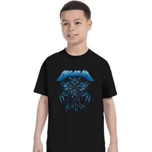 Shirts T-Shirts, Youth / XL / Black Mega Rockman