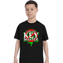 Load image into Gallery viewer, Daily_Deal_Shirts T-Shirts, Youth / XS / Black The Keymaster
