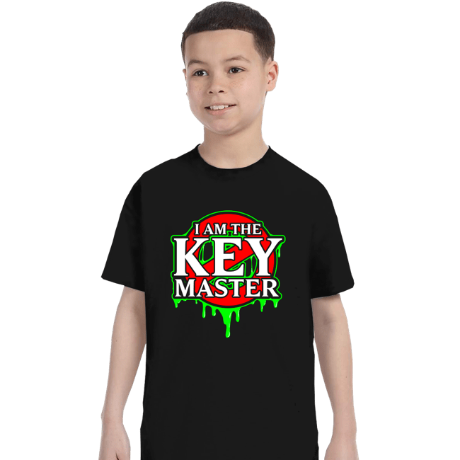 Daily_Deal_Shirts T-Shirts, Youth / XS / Black The Keymaster
