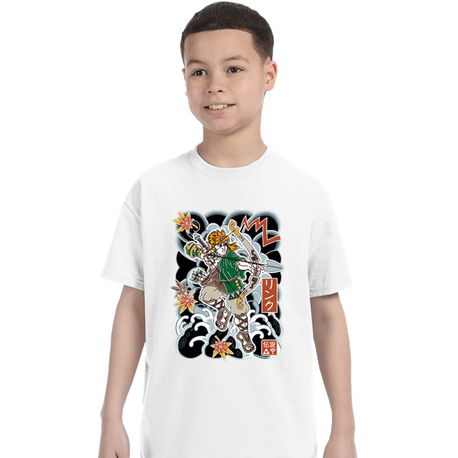 Daily_Deal_Shirts T-Shirts, Youth / XS / White Irezumi Link