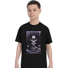 Load image into Gallery viewer, Secret_Shirts T-Shirts, Youth / XS / Black Respect The DM
