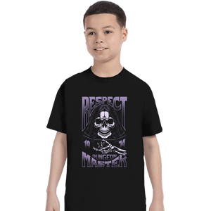Secret_Shirts T-Shirts, Youth / XS / Black Respect The DM