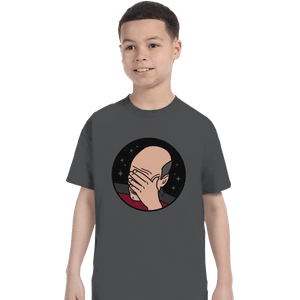 Shirts T-Shirts, Youth / XL / Charcoal Epic Facepalm