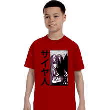 Load image into Gallery viewer, Shirts T-Shirts, Youth / XS / Red Saiyanz
