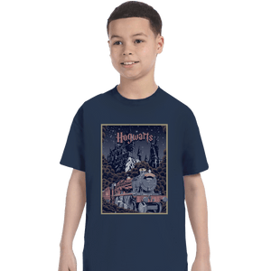 Shirts T-Shirts, Youth / XL / Navy Visit Hogwarts