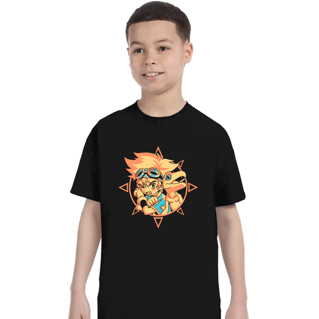 Daily_Deal_Shirts T-Shirts, Youth / XS / Black Digi Courage