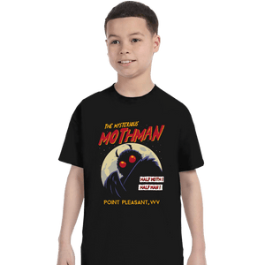 Daily_Deal_Shirts T-Shirts, Youth / XS / Black Mothman